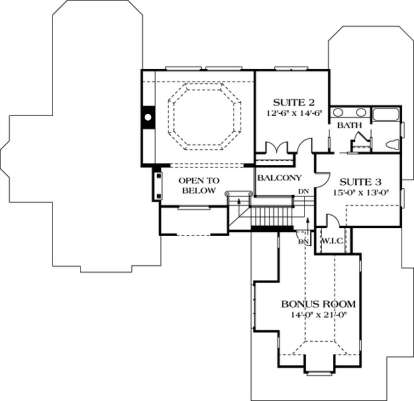 Floorplan 3 for House Plan #3323-00287