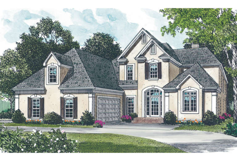 House Plan House Plan #12757 Front Elevation