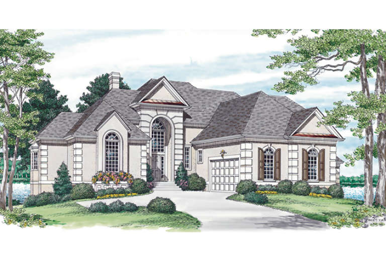 House Plan House Plan #12758 Front Elevation