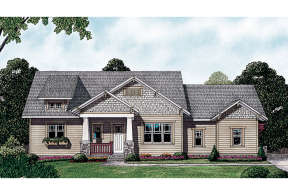 Craftsman House Plan #3323-00290 Elevation Photo