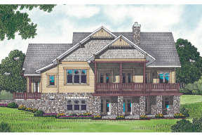 Craftsman House Plan #3323-00290 Elevation Photo