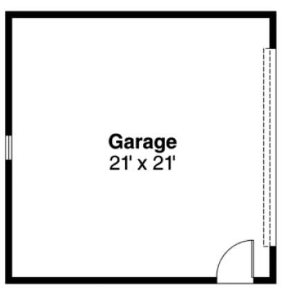 Floorplan 3 for House Plan #035-00361