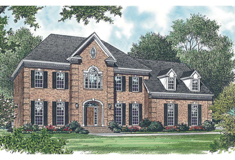 House Plan House Plan #12760 Front Elevation