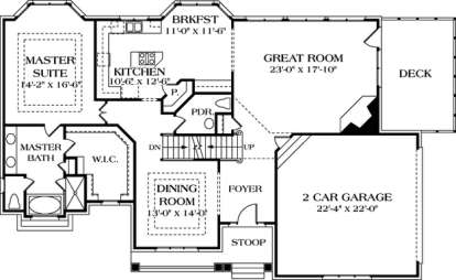 House Plan House Plan #12761 Drawing 2