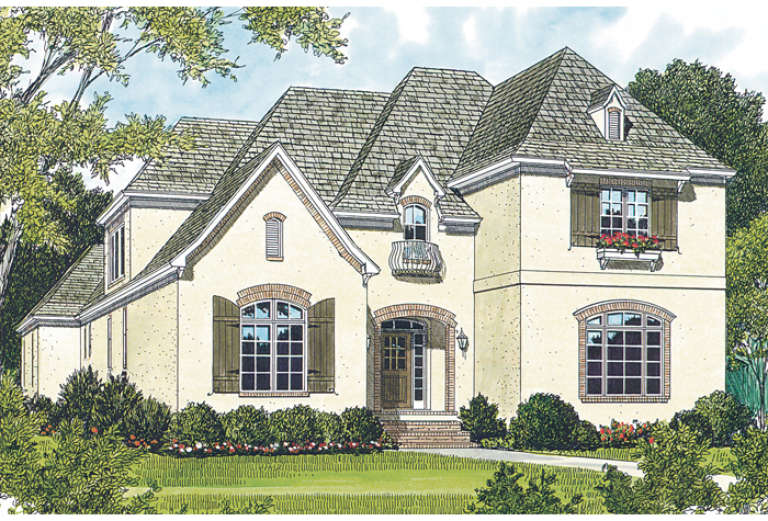 House Plan House Plan #12762 Front Elevation