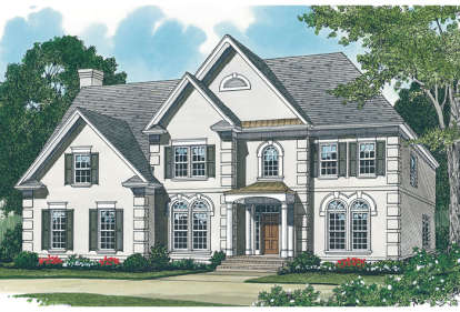 5 Bed, 4 Bath, 3293 Square Foot House Plan - #3323-00297