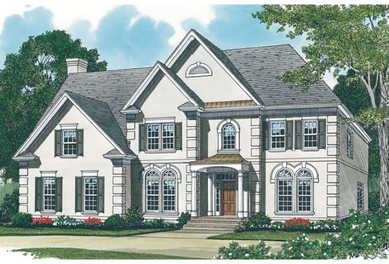 House Plan House Plan #12766 Front Elevation