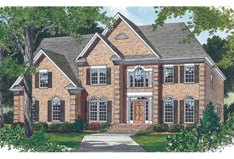 House Plan House Plan #12767 Front Elevation