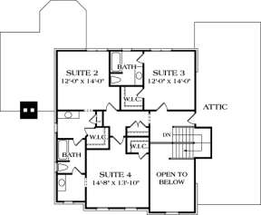Floorplan 3 for House Plan #3323-00314