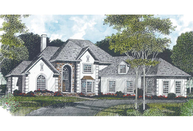 House Plan House Plan #12784 Front Elevation