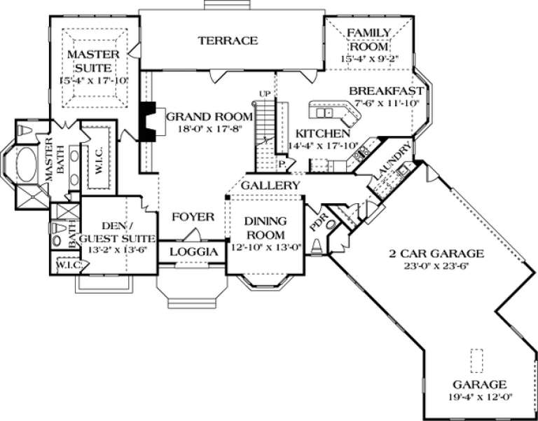 House Plan House Plan #12784 Drawing 1