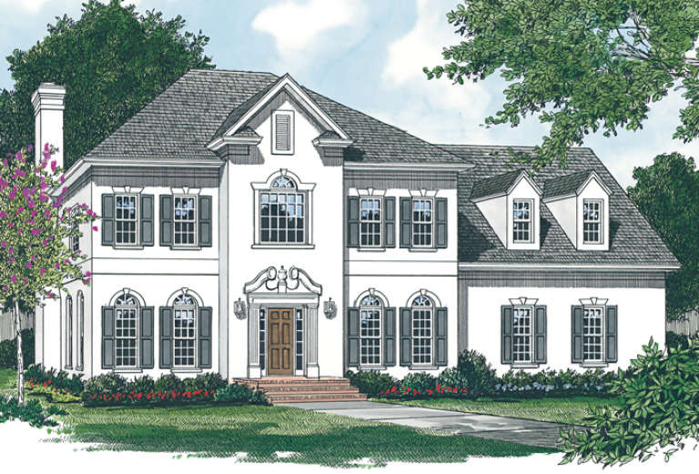 House Plan House Plan #12785 Front Elevation