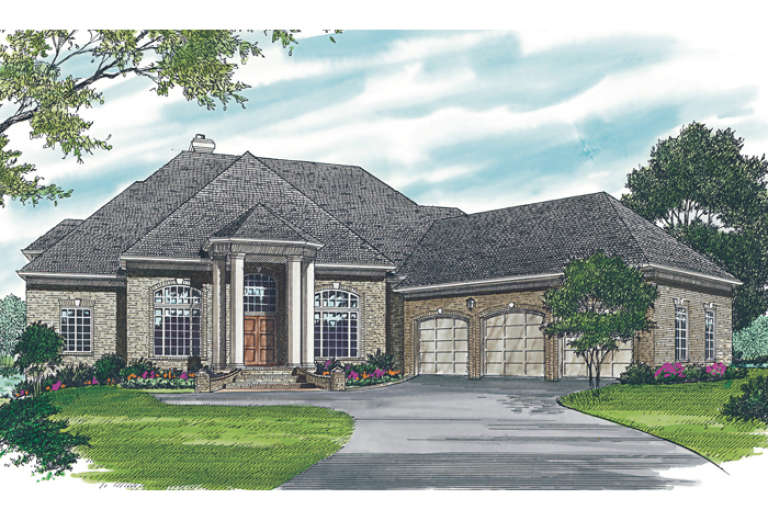 House Plan House Plan #12788 Front Elevation