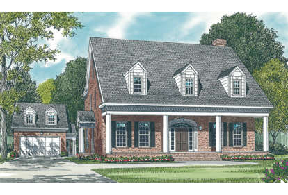 Country House Plan #3323-00321 Elevation Photo