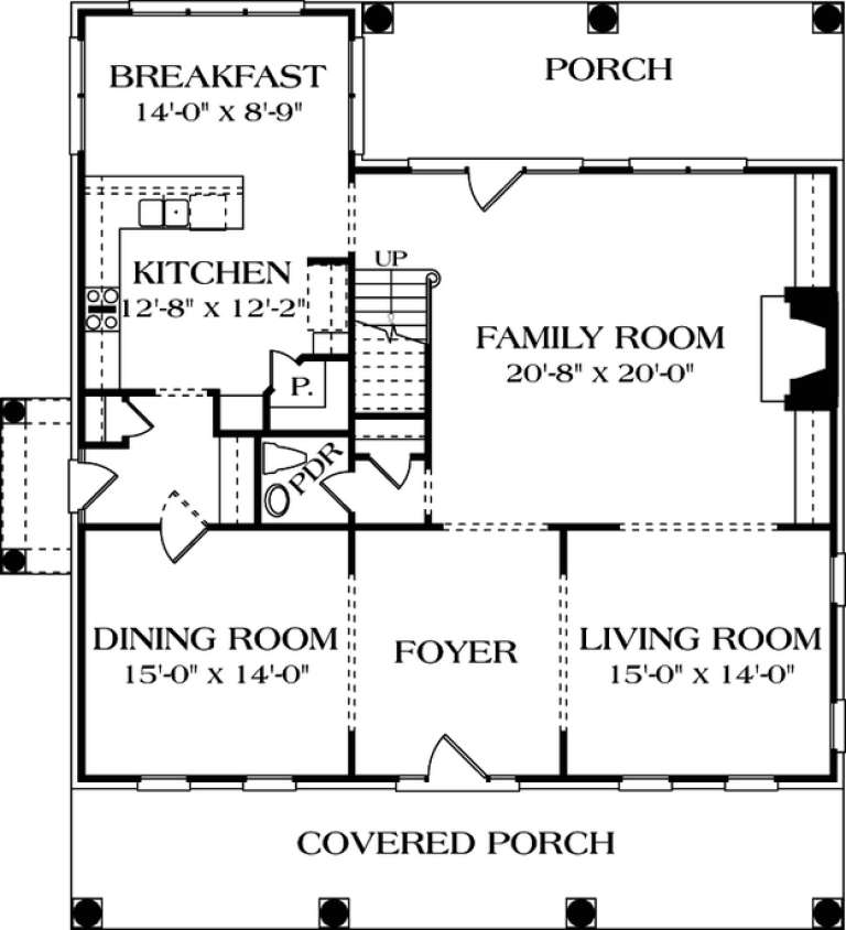 House Plan House Plan #12790 Drawing 1