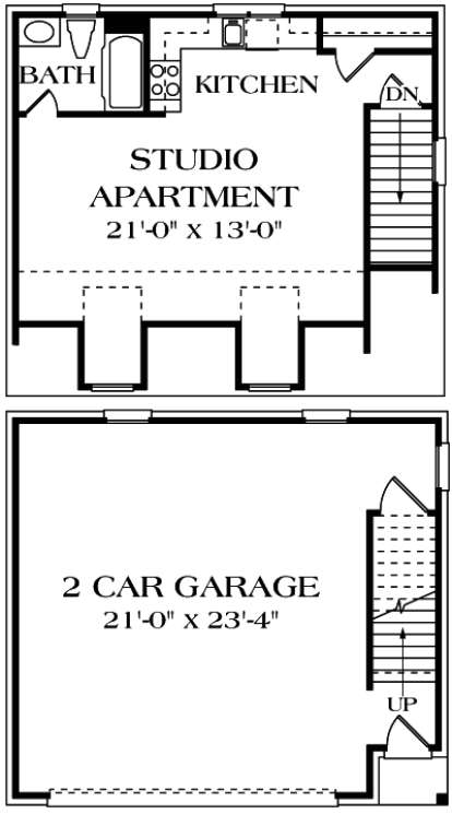 Floorplan 4 for House Plan #3323-00321