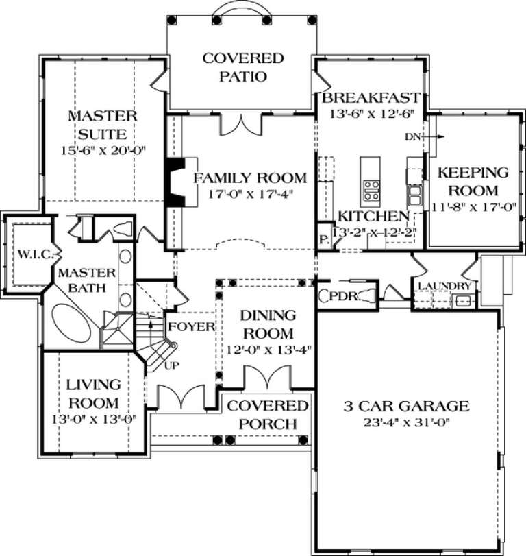 House Plan House Plan #12798 Drawing 1
