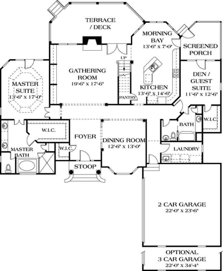 House Plan House Plan #12799 Drawing 1