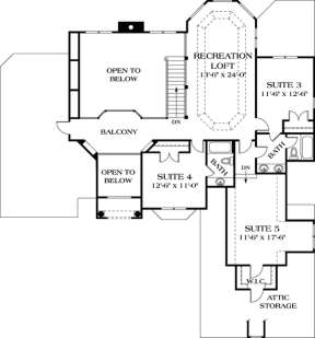 Floorplan 2 for House Plan #3323-00330