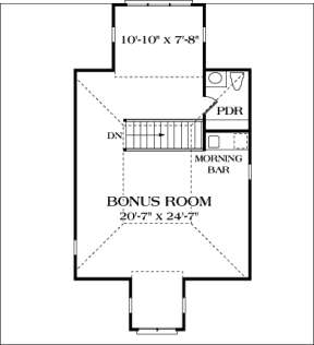 Floorplan 3 for House Plan #3323-00331