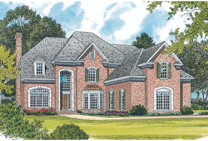 Traditional House Plan #3323-00333 Elevation Photo