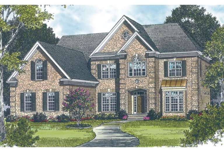 Traditional House Plan #3323-00337 Elevation Photo