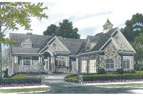 Cottage House Plan #3323-00339 Elevation Photo