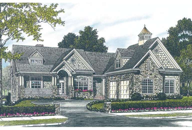 Cottage House Plan #3323-00339 Elevation Photo
