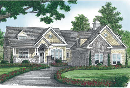 House Plan House Plan #12810 Front Elevation