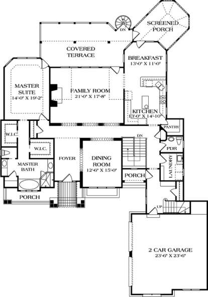House Plan House Plan #12810 Drawing 2