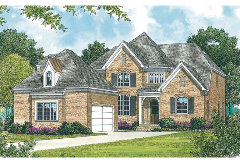 House Plan House Plan #12813 Front Elevation