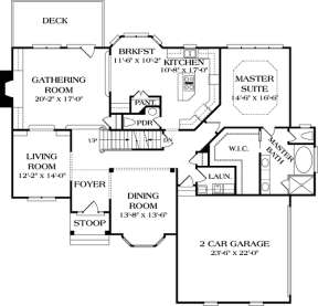 Floorplan 2 for House Plan #3323-00346