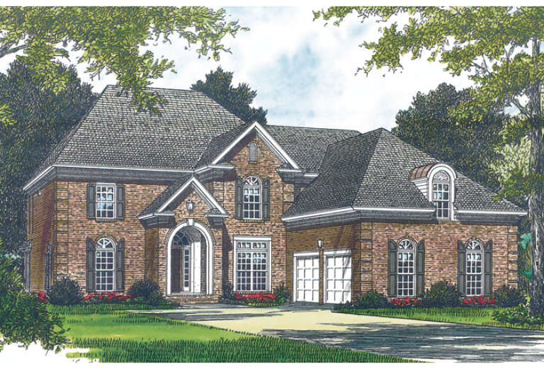 House Plan House Plan #12816 Front Elevation