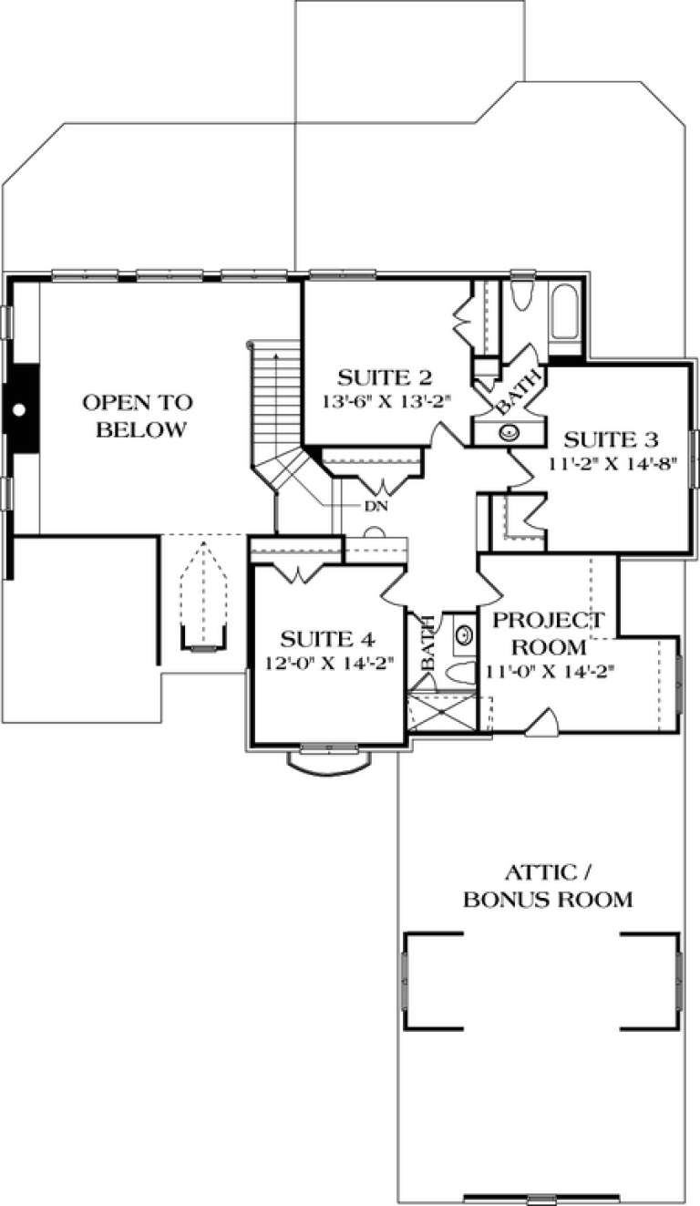 House Plan House Plan #12818 Drawing 2