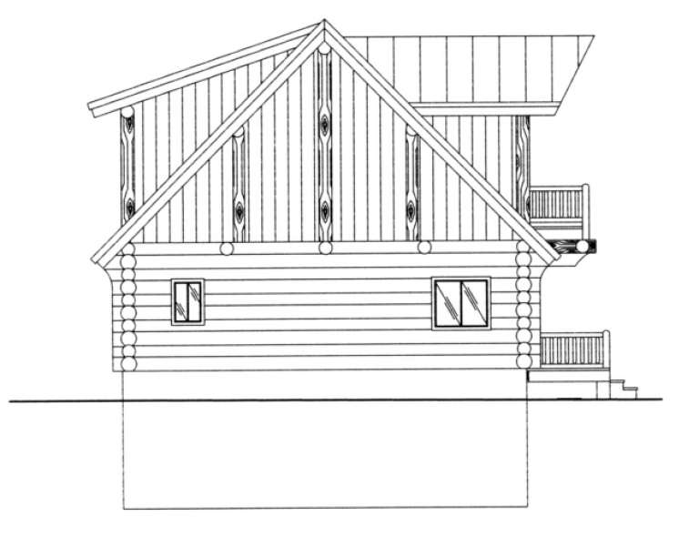 Country House Plan #039-00046 Elevation Photo