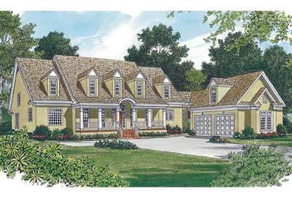 Cape Cod House Plan #3323-00352 Elevation Photo