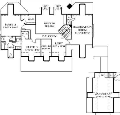 House Plan House Plan #12821 Drawing 2