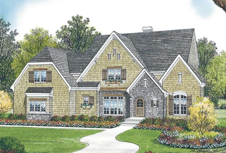 House Plan House Plan #12823 Front Elevation