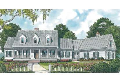 Country House Plan #3323-00355 Elevation Photo