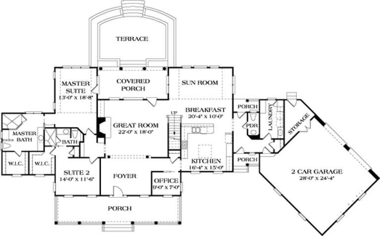 House Plan House Plan #12824 Drawing 1