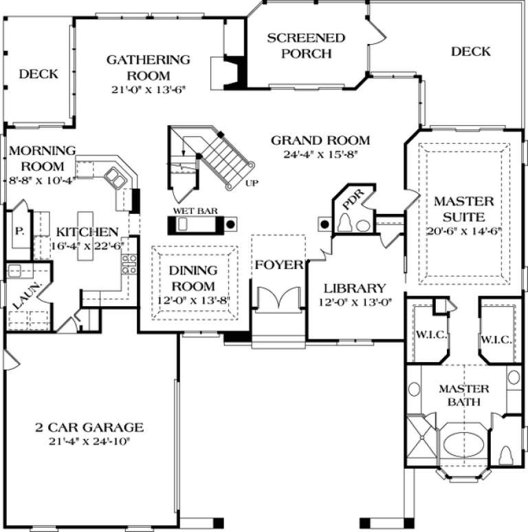 House Plan House Plan #12828 Drawing 1