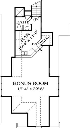 Floorplan 2 for House Plan #3323-00360