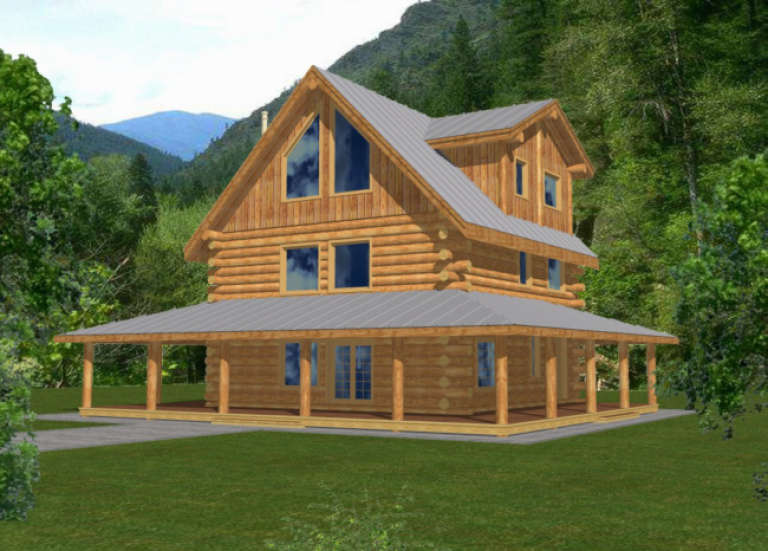 House Plan House Plan #1283 Front Elevation