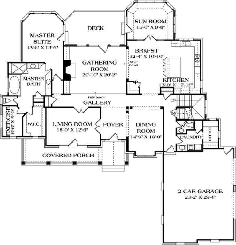 House Plan House Plan #12833 Drawing 2