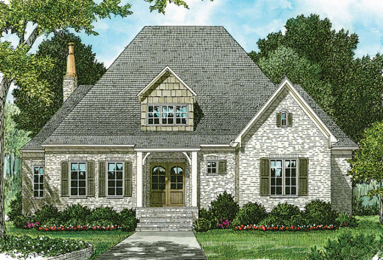 House Plan House Plan #12838 Front Elevation