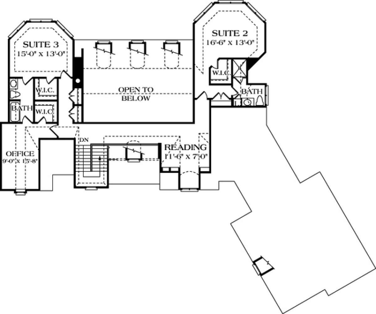 Floorplan 3 for House Plan #3323-00371