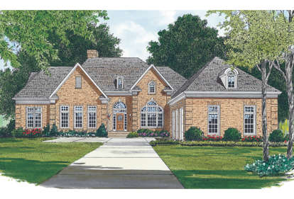 Traditional House Plan #3323-00373 Elevation Photo