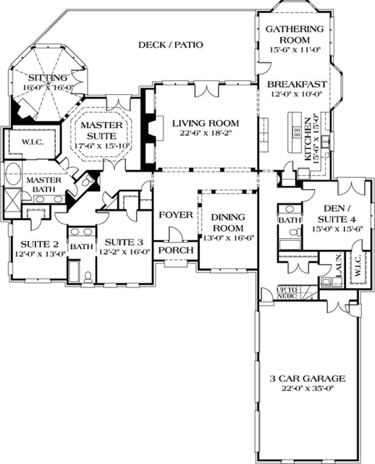 House Plan House Plan #12842 Drawing 1