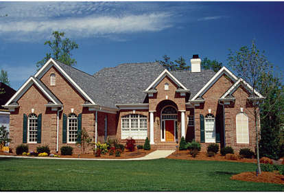 Ranch House Plan #3323-00378 Elevation Photo