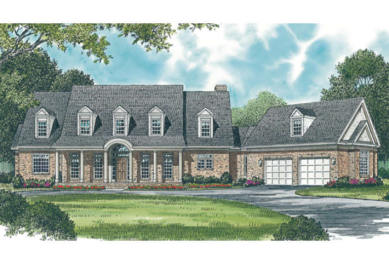 House Plan House Plan #12848 Front Elevation
